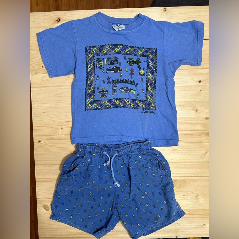 Vintage Flapdoodles Aztec print set